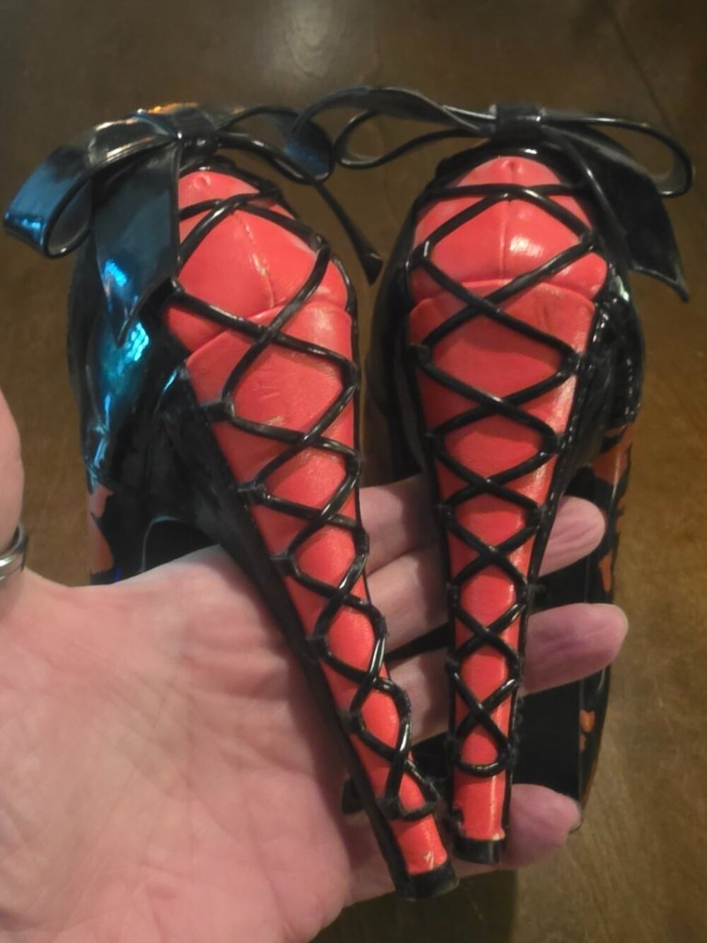 Iron Fist “Distant Memory” Peep-Toe Heels - Picture 5 of 6